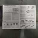 RVMasking Class A RV Cover, 34'1"-38' Heavy Duty 7 Layers Top Class A Motorhome Cover with 4 Tire Covers, Windproof Rip-Stop Anti-UV Camper Cover, Dark Gray