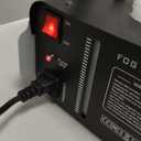 1200W RGB Fog Machine, 6 Colorful LED Lights for Smoke Machine Indoor/Outdoor Use, Perfect for Parties, Weddings, and Stage Effects (Silver)