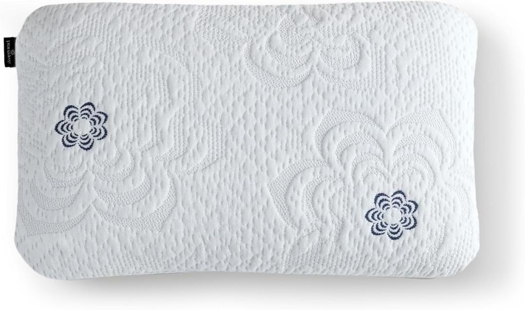PranaSleep Asha Natural Latex Pillow, Firm Support, Side Sleeper Pillows for Adults, Bedding Essentials for Hot Sleepers, Queen Size, 30" L x 17" W x 6" H