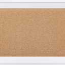 HBlife Cork Board Bulletin Board 11 x 17 inch with White Frame Rectangle Decorative Hanging Pin Board Perfect Decor for Office & Home,Message Board or Vision Board