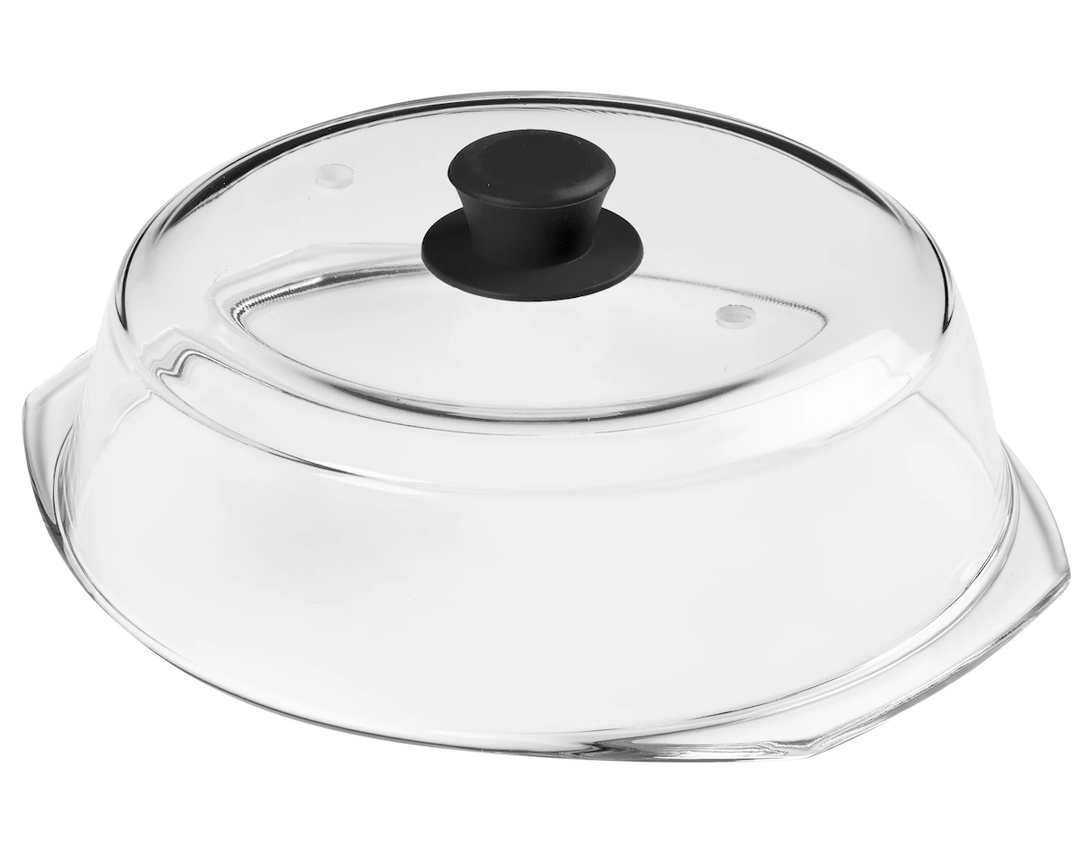 Glass Microwave Place Cover, 10 In 