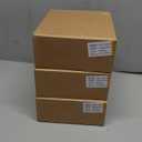 Amerdeco 3 Pack Privacy Knurled Champagne Bronze Door Handles Interior with Lock,Heavy Duty Door Lever for Bedroom or Bathroom,Reversible Keyless for Left Right Handed Doors