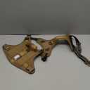 rabbitgoo Tactical Dog Harness for Large Dogs, No Pull Military Service Vest with Handle & Molle, Easy Control for Training Walking, Adjustable Reflective Straps, Brown, L