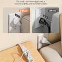 DEWENWILS 20FT Extension Cord with 3-Prong Flat Plug, 16/3 SPT-3 Flat Wire