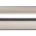 Ivilon Window Curtain Rod Decorative End Cap Design, 1 Inch Rod, 72 to 144 Inch. Satin Nickel