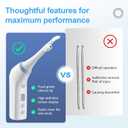 Electronic Tonsil Stone Remover with Camera, Tonsil Stone Removal Kit, 3 Suction Levels, Tonsil Stone Vacuum, Oral Care for Mouth Health, USB Rechargeable