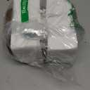 BENECREAT 5.5x5inch Eternal Transparent Flower Glass Cover, Cloche Dome Micro Landscape with Solid Wood Base for DIY Flower Craft, Wedding Decorations