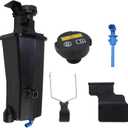 17137787039 Engine Coolant Overflow Recovery Reservoir Tank with Sensor & Cap for BMW X3 2001-2006 X5 2001-2005 323Ci 323i 325Ci 325i 325xi 328Ci 328i 330Ci 330i Replaces 17117573781 603-535 603535