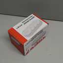 4 Pack Smoke Detector Fire Alarms 9V Battery Operated Photoelectric Sensor Smoke Alarms Easy to Install with Light Sound Warning, Test Button,9V Battery Included Fire Safety for Home