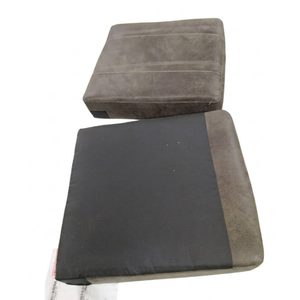 2x2 Brown Leather Couch Cushions
