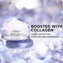 L'Oreal Paris Collagen Moisture Filler Face Cream, Anti-Aging Face Moisturizer, Non-Greasy Skin Care Formula For Up to 48HR Hydration, 3.4 Oz
