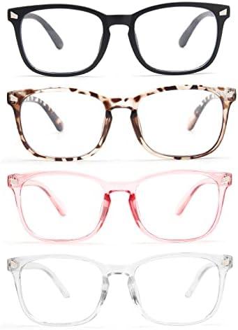 CCVOO Reading Glasses for Women/Men, Eyeglasses, Blue Light Readers for Women/Men, Computer Eye Glasses, Cheaters