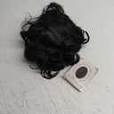 Topcosplay Men Wigs Black Short Curly Layered Man Wig Cosplay Halloween Character Costume Wig