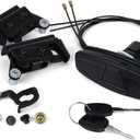 113436 Truck Cap Twist Handle That, Compatible with Leer Truck Caps 100XQ, 100XL, 100XR, and TSC700 with Striker Latches 83514/83515 (Black)