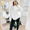 FASHGL Christian Sweatshirt Women Jesus Faith Pullover Bible Verse Inspirational Shirt Oversized Floral Graphic Tops White (Beige, XXL)