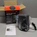 Honeywell QuietSet Tabletop Sleep Fan with Pink Noise, New, W 7.0" x H 7.4" x L 7.0", Black, HTF300