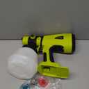 Cordless Paint Sprayer for for Ryobi 18V Battery, Handheld HVLP with 1000ML Container, Electric Paint Sprayer for Painting Ceiling, Fence, Cabinets, Walls (Battery NOT Included) (Light Green)