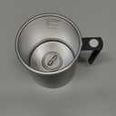 Self Stirring Mug, Self Stirring Coffee Mug, Suitable for Coffee, Milk, Cocoa and Other Beverages (Daik Black, 12 Ounces)