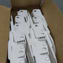 Yashong Shoe Slots Organizer, 24PCS Adjustable Double Layer Stack Shoe Rack, 50% Space-Saving Storage Rack Holder, White