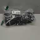 ZAFUL Womens Parachute Pants Y2k Baggy Elasitc Waist Track Pants Contrast Pipping Sweatpant Trousers (X-Large, 1-black)