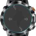 Mr.Shield Screen Protector compatible with GLONHI K59 Pro/SIEMORL ST19 / LIGE ST19 / ESFOE ST19 / LIGE K59, K59 / ST19 1.43" Smartwatch [Tempered Glass] [3-PACK] [Japan Glass with 9H Hardness]