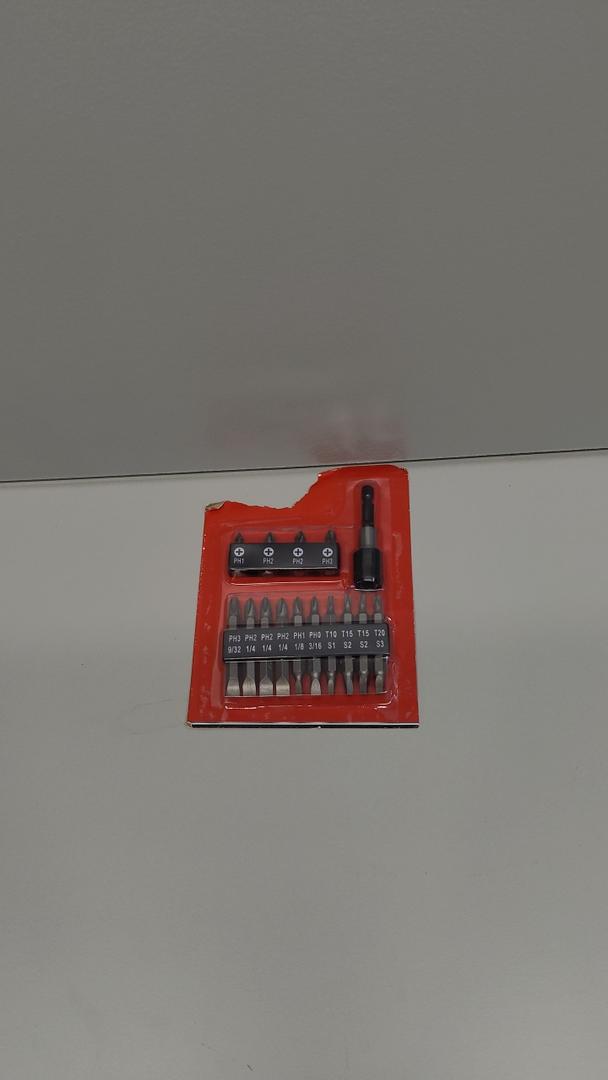 25-Piece Drill Bit Set with Quick Release Bit Holder Drill Attachment