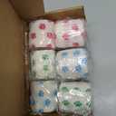 Cohesive Bandage Self Adherent Wrap Athletic Tape Breathable Vet Tape First Aid Tape for Dogs Cats Horses Birds & Wrist Healing Ankle Sprain Swelling White