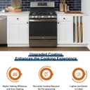 UPGRADED WB31X24738 Griddle Replacement for GE Appliance Gas Stove, Range WB31X49806 Aluminum Non-stick Pan, Stove Top for GE Center Part, Polished Smooth Surface, Food-grade Nonstick Coating