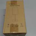 AKASUKI Table Lamp for Bedroom, 3 Way Dimmable Touch Lamp with Dual Charging Station, Small Bedside Lamps for Night Stands, Living Room, Office(LED Bulb Included) (14.25 in, Cream Shade-Wood Base)