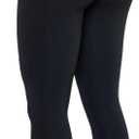 AUROLA Workout Leggings for Women Seamless Scrunch Tights Tummy Control Gym Fitness Girl Sport Active Yoga Pants (Large, Black)