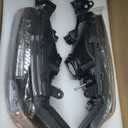 Replacement for Rogue 2014 2015 2016 Headlight Assembly Projector w/DRL Left and Right Side Pair