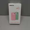 ORGSTA Label Maker, S001 Portable Bluetooth Label Maker Machine with Tape, Thermal Label Printer for Home, Office, School Organization, Wireless Mini Labeler Machine, Pink