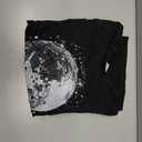 Black and White Disco Ball Club Retro T-Shirt (Black, S)