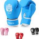 Kids Boxing Gloves, Sponge Foam Training Sparring Gloves Thai Kick Boxing for Kid and Youth, Suitable for Boys and Girls Age 3 to 9 Years