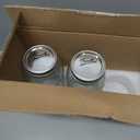 eleganttime 64 oz Mason Jar Wide Mouth 3 Pack, Large Half Gallon Mason Jar with Airtight Lid, Big 1/2 Gallon Big Mason Jars for Canning, Pickling, Fermentation and Preservation