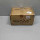 COZYART King Comforter Set 7 Pcs, Black and Red Bed in a Bag, All Season Lightweight Soft Reversible Bedding Sets, 1 Comforter, 1 Flat Sheet, 1 Fitted Sheet, 2 Pillow Shams, 2 Pillowcases