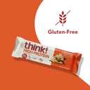 think! Protein Bars, High Protein Snacks, Gluten Free, High Fiber, Peanut Butter Chocolate Chunk, 10 Count (EXP Date: 01/07/26)
