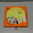 Gelbesty Original Pet Heating Pad Microwave, Snuggle Warming Safe Outdoor Newborn Kitten Puppy Pet Bed Warmer, Gel Reusable Heat Disc, Waterproof Heating Disk for Dog Cat Rabbit and Guinea Pig Gifts