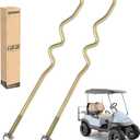 10L0L Golf Cart Battery Hold Down Rods & Plate Kit for Club Car Precedent Electric Golf Cart 2008.5-Up Replace OEM Part#103374801 103357701 (2 Pack)