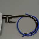 Kingston Brass KSAG8193DL Concord Reverse Osmosis System Filtration Water Air Gap Faucet, Antique Brass