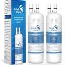 Replacement for Whirlpool EDR1RXD1, P8RFWB2L, W10295370A, Compatible with Kenmore 9081, WHR1RXD1, P4RFKB2, 46-9081, 46-9930 Refrigerator Water, PACK of 2