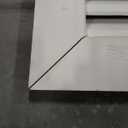 Ekena Millwork GVWVE18X2401SFPPI Vertical Gable Vent Gable Vent, 18"W x 24" (23"W x 29"H Frame Size), Pine, Primed