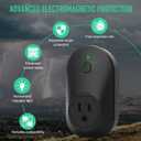 Generator Electromagnetic Protector, EMP Protection, Plug Into The Socket of Inverter & Generator, Withstand Multiple High-Voltage Surges, for Home Backup, Emergencies, Grid outages