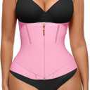 FeelinGirl Waist Trainer for Women Waist Cincher Corset Shapewear Tummy Control Body Shaper Sport Workout Girdle M
