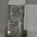 Kalami 6 Pack Vinyl Record Holder Wall Mount No Drill, Self Adhesive Acrylic Record Shelf Display Racks for LP Album Covers CD Book Pictures