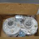 2 Set 3500lb Trailer hub kit 5 Pair 4.5 for 1-1/16 to 1-3/8' Trailer Tapered axle, #84 Spindle Includes l44649 l68149 Bearing kit