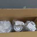 100 Packs 16oz Clear Plastic Cups with Lids, Straws, and Leak-Proof Paper - Complete To-Go Disposable Cup Kit for Iced Coffee, Smoothies,Cold Drinks & Boba Tea