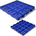 Plastic Pallets, Plastic Pallets for Basement Storage, Nestable Lightweight Waterproof for Basement Garage Supermarket (2)
