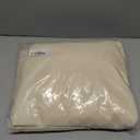 LuxClub 4 PC Queen Sheet Set, Queen Size, Deep Pockets 18" Wrinkle Free Cooling Bed Sheets Machine Washable Hotel Bedding Silky Soft - Cream Queen