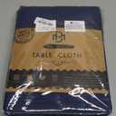 BRILLMAX 6 Pack Navy Blue Round Tablecloths 70 Inch for 30-48 Tables - 150 GSM Polyester Fabric, Standard Drop, Water, Stain & Wrinkle Resistant Cloth Cover for Wedding Reception Banquet Dining